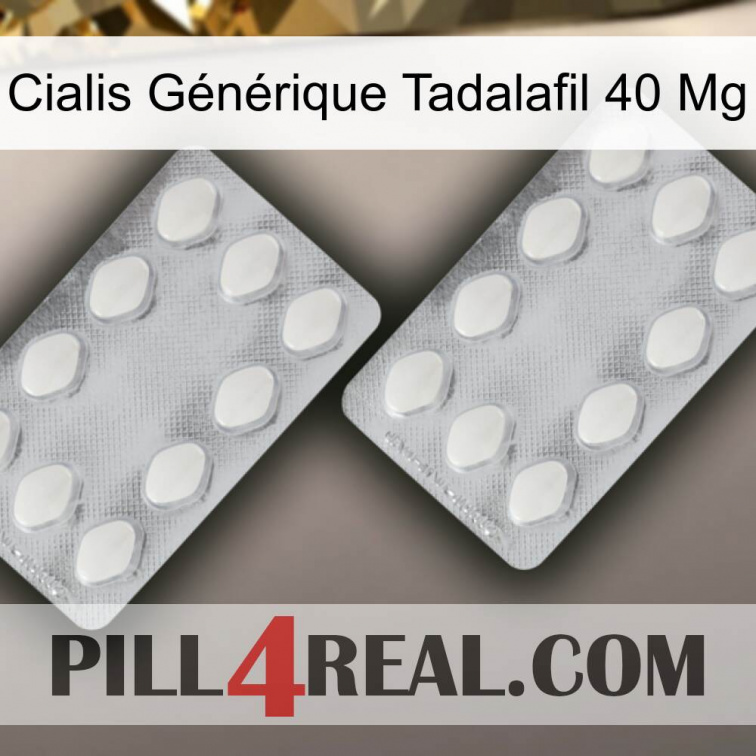 Cialis Générique Tadalafil 40 Mg 17